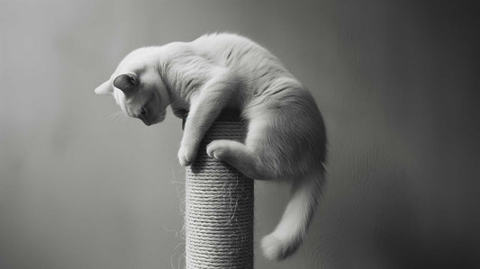 Why do cats scratch on a scratching post?
