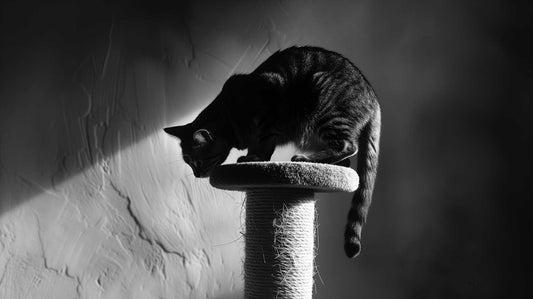 How high should a scratching post be?