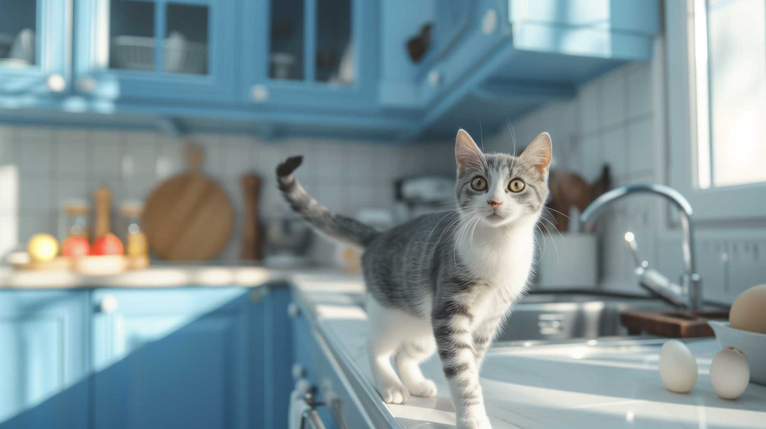 How to keep cats 2024 away from kitchen counters