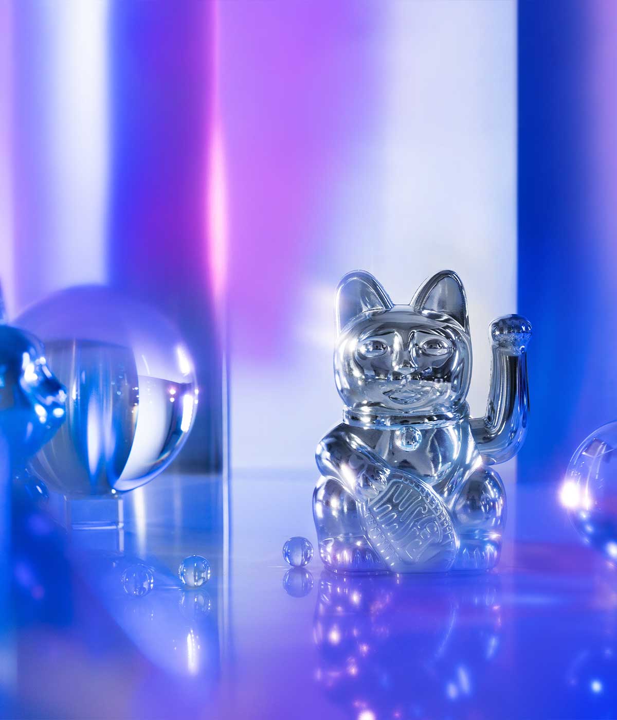 Lucky Cat Cosmic Edition: Mercury – Shiny Blue