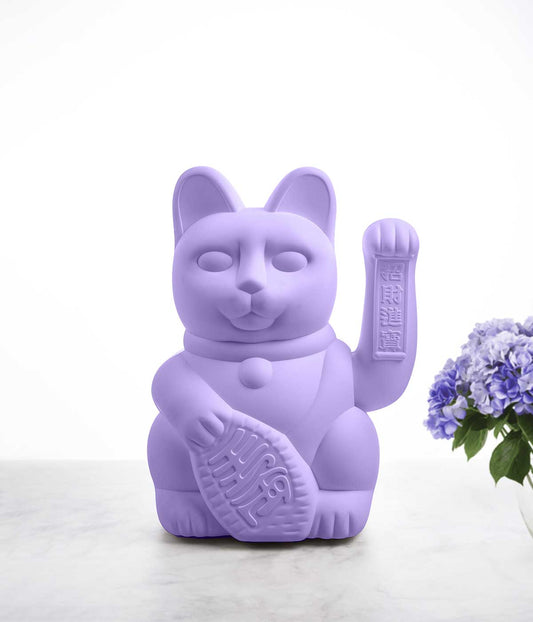 Lucky Cat Large Lilac