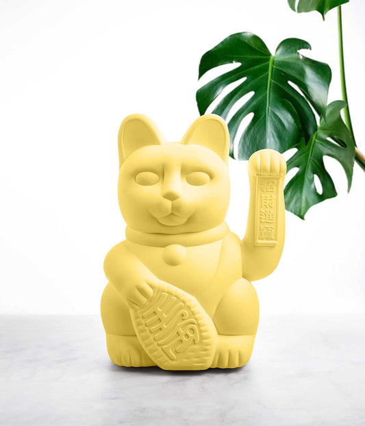 Lucky Cat Large Yellow
