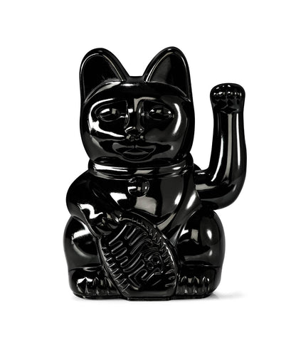 Lucky Cat Classique Noir Brillant