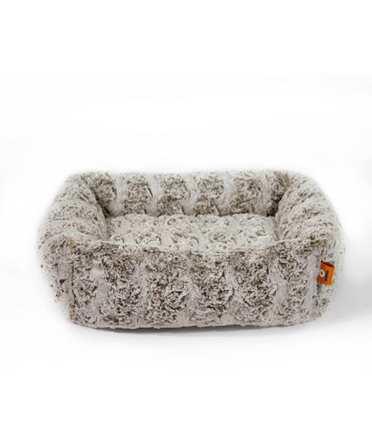 LITTLE PIE Cat Bed – Faux Fur – Size S