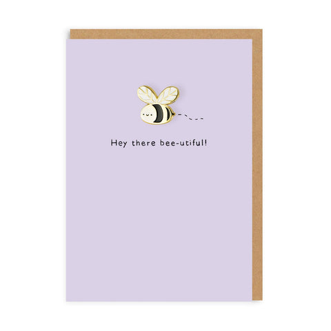 Bumblebee Pin & Greeting Card