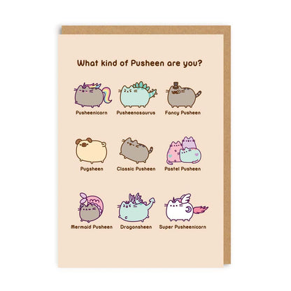What Kind Of Pusheen Are You Grußkarte
