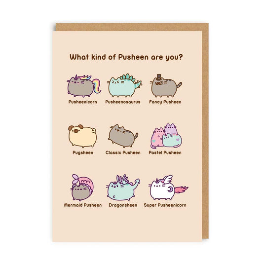 What Kind Of Pusheen Are You Greeting Card